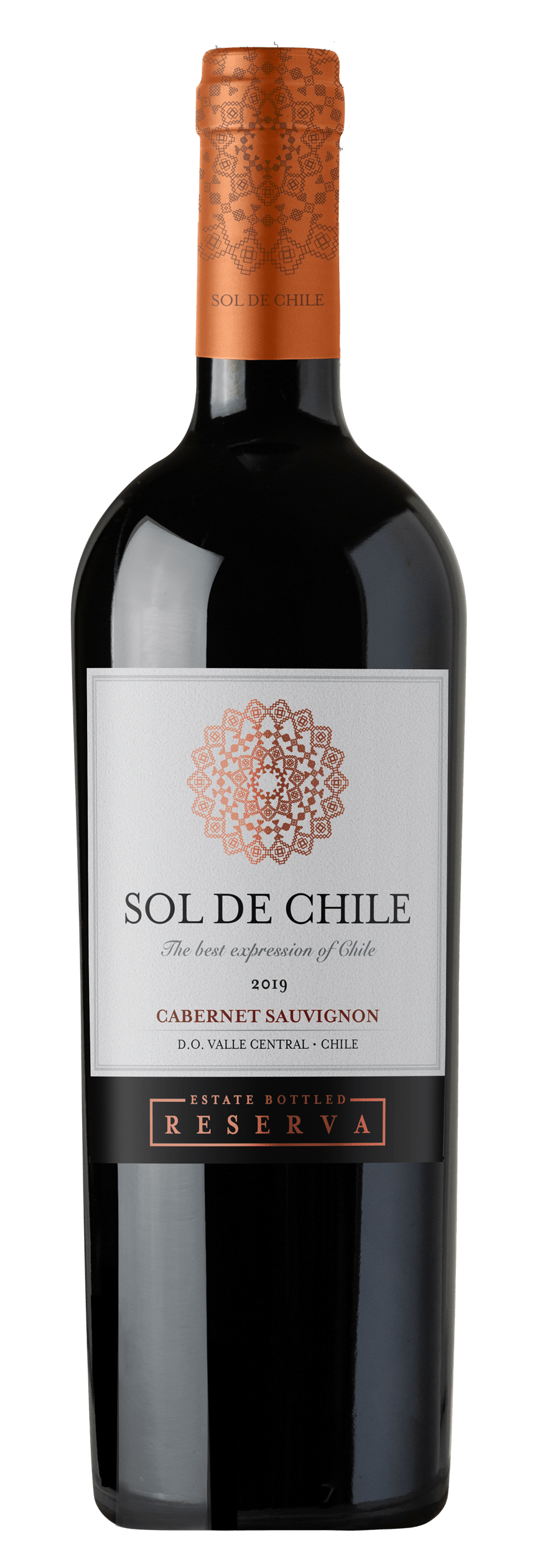 陽光智利陳釀卡本內紅葡萄酒 2019 